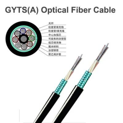 Good Price GYTS Single Mode Cable Armored Aerial Duct