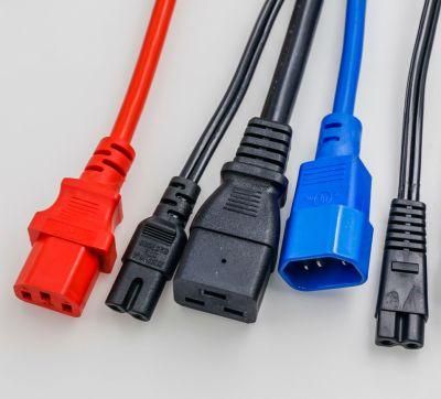 Europe Standard VDE Approved Extension Cords Sets C13 C14 C19 C20 C21