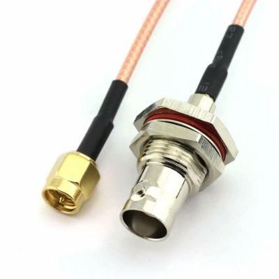 Custom Made SMA to SMA RF Coaxial Cable Assembly/Wire Harness