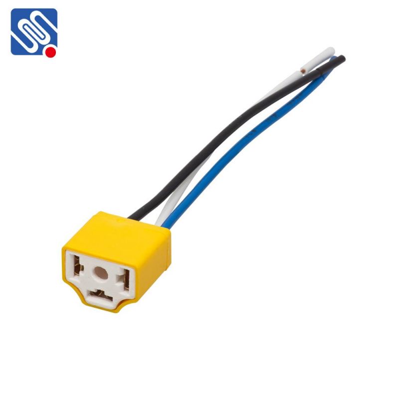 Customized 4 Wires, 5 Wires Meishuo Wire Harness Relay Socket