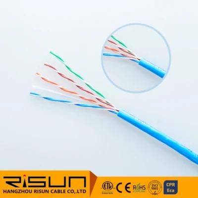Computer Unshielded Twisted 4 Pairs UTP Cat5e Commmunication Cable