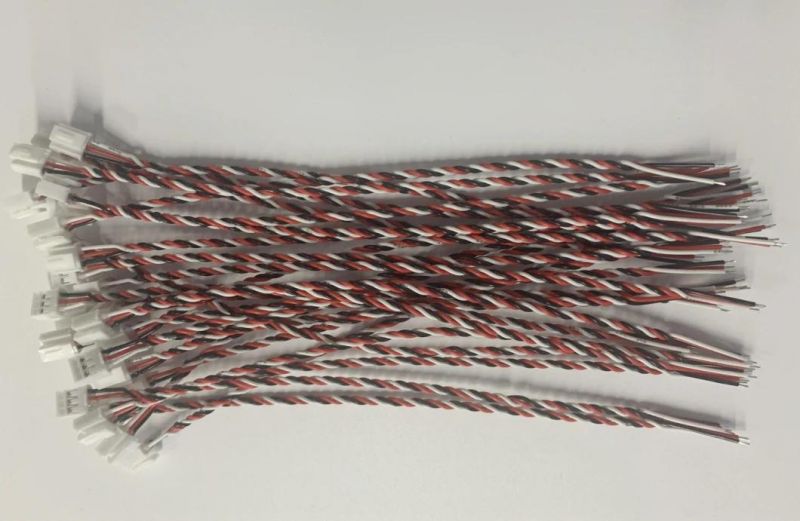 Custom OEM Twisted Cable Wire Harness Assembly with Jst Molex Te Connector