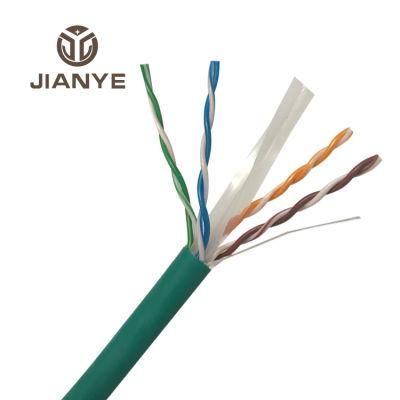 Factory Supply UTP Cat5e CAT6 Bare Copper CCA LAN Cable for Computer Network