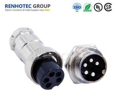 Gx16 Male and Female Aviation Connector Plug and Socket Gx16-5