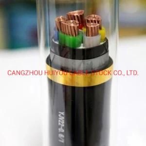 Oxygen-Free Copper IEC/CE/ISO/CCC Certificated XLPE Insulated Steel Tape Armored PVC Chloride Sheathed Bag Ineer Power Cable