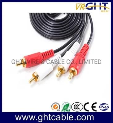 5m 2RCA-2RCA Male to Male Audio Cable