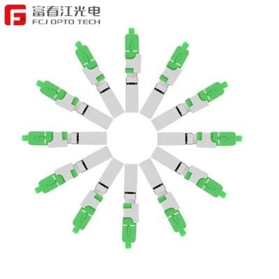 Fiber Optic Single Mode Simplex Sc/APC Fiber Optic Pigtail