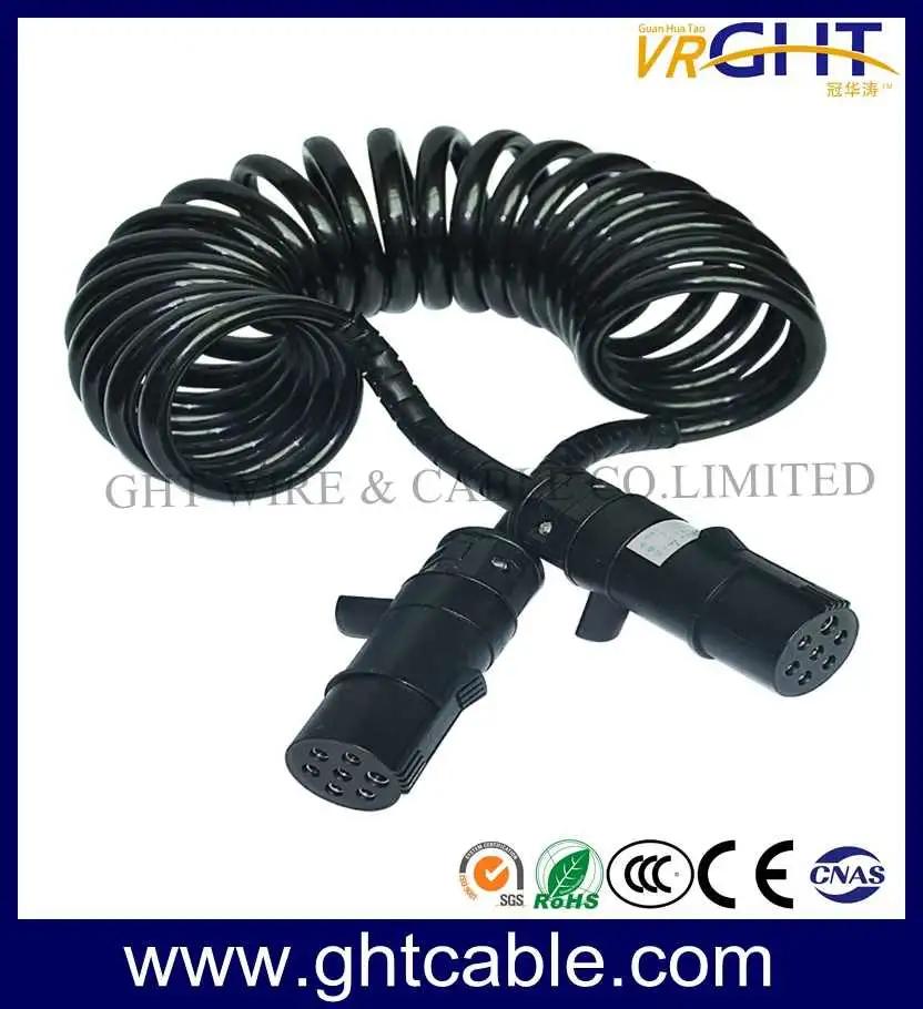 Heavy Duty Trailer Cable Spring Trailer Power Cable