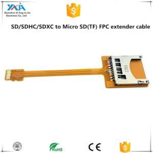 Xaja High Quality Micro SDHC/SD Card to Micro SD TF Extension Adapter FPC Cable for Mobile Phone