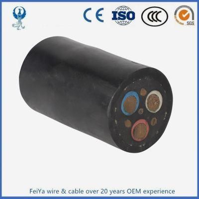 Factory Price Type 241 61 Multi Core Rubber Sheathed Flexible Mining Cable