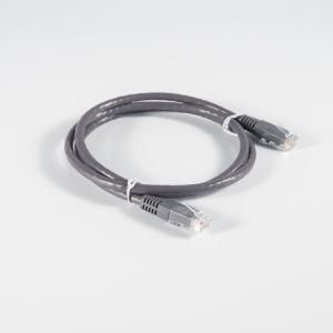 Fluke Pass Dark Grey Cat 5e Patch Cord UTP Bc for Computer/Patch Panel 3m