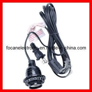 UL Lamp Power Cord with Inline Switch and E26 Lamp Holder for Spt-1 and Spt-2 Cable