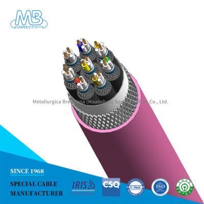 ISO Compliant Flame Retardant Cables with Aluminium Foil Shield for Manufacturing Process