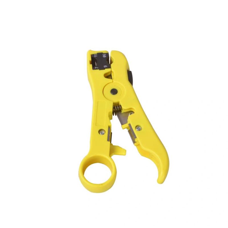 Softel Cable Stripper for RG6, Rg11 Coaxial Cable Stripping Tool