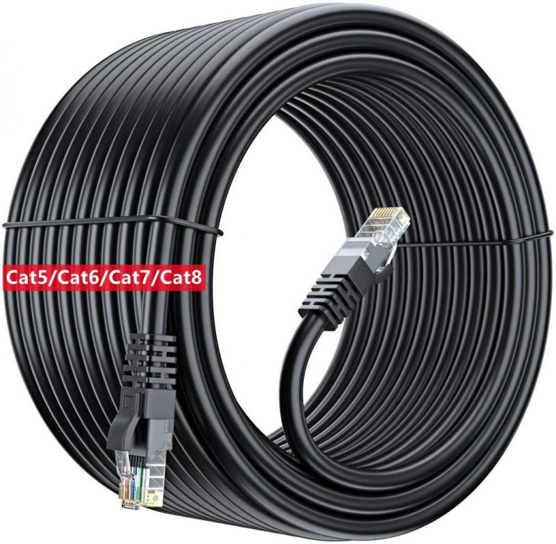 Bare Copper CCA UTP FTP Cable Cat 6 RJ45 Connector Ethernet Cable LAN Network CAT6