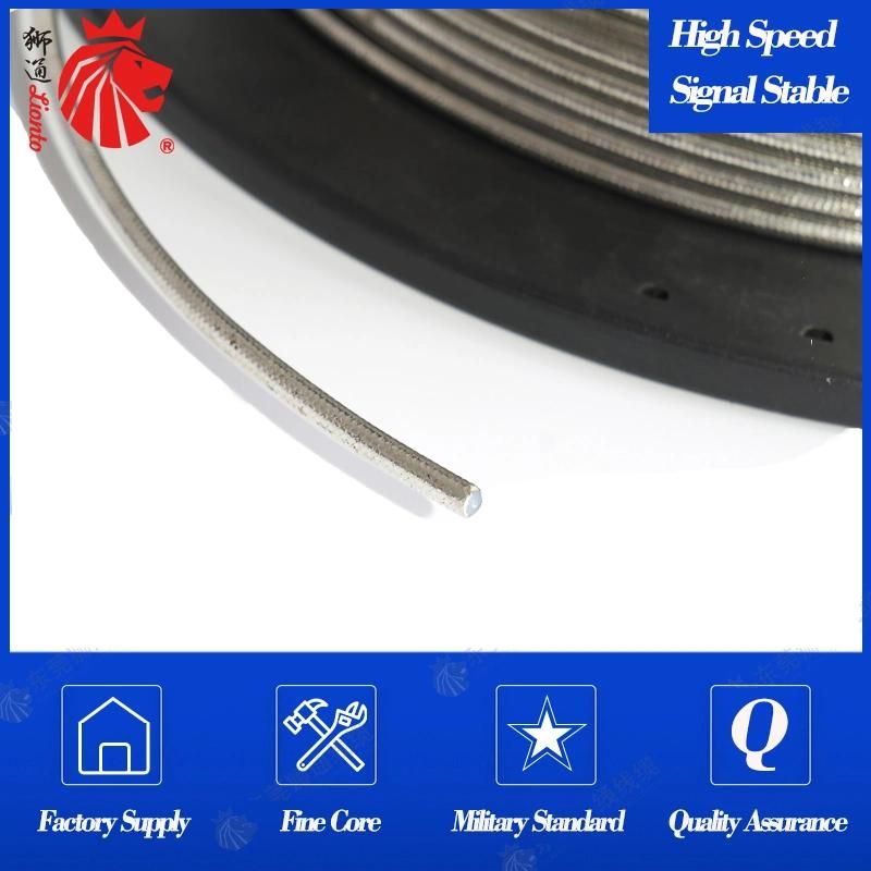 RF1.13 Coaxial Cable RF0.81 RF0.64 RF1.37 Silver Plated Copper 50ohm Suitable for The Microwave Equipment, Wireless Communication Systems