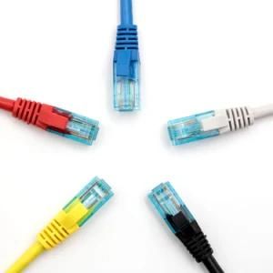 Cat5e Patch Cable in Molded Boot