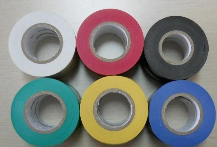 Colored Waterproof PVC Tape Electrical Masking Tape