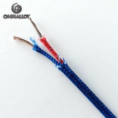 High Accuracy Type T Fiberglass Insulated Extension Cable +/-0.2 Degree Celsius 0-100 Degree Celsius