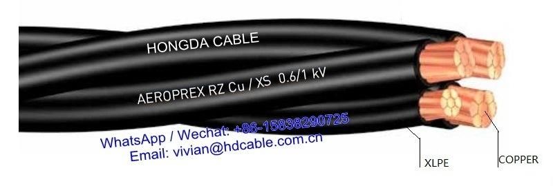 Aeroprex Rz Cu / Xs - Aerial Bundle Cable 0.6/1 Kv