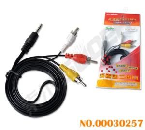 1.5m AV Cable 3.5mm 3 Lines to 3RCA Male to Male Audio Video Cable