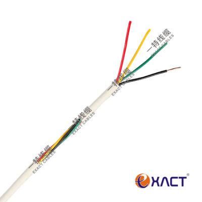 Solid 6X0.5mm Unshielded Shielded CCA/Tinned Copper/Copper/TCCA CPR Alarm Cable En50575 IEC6032-1 Communication Cable