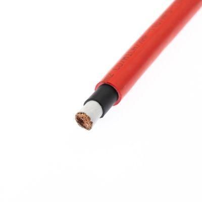 TUV Certificate Xlpo Insulation PV Solar Cable 1000V 1500V 4mm2 6mm 10mm Power PVC Sheath DC PV Cable Solar Cable