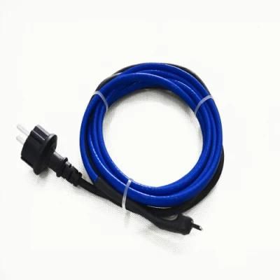 Pipe Heating Cable with Plug and Thermostat