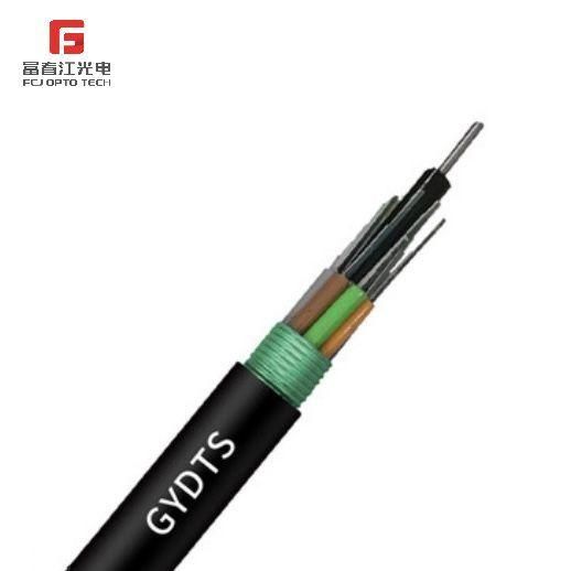 Metallic Strength Gydts Cable Membre Fiber Ribbon Loose Tube Filling Type Steel-PE Sheath PE Outer Jacket