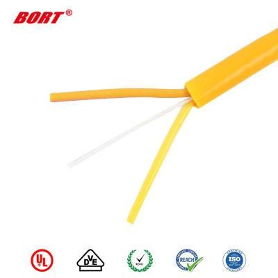 High Temperature H05ss-F 2 Core Silicone Rubber Wire Cable with Silicone Jacket for Lighting