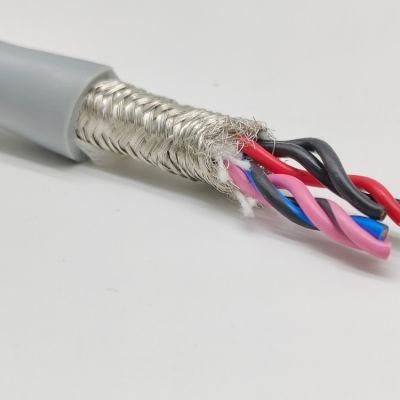 Flexible Paired PUR Data Cable with Overall Copper Screen SD 90 C Tp Cable
