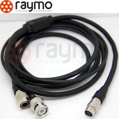 Hirose Audio video Camera 4pin Hirose to BNC 75ohm Male Female Connectors