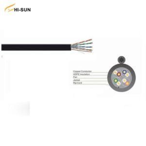 Solid Wire Bare Copper Cu Network Patch Cable 24AWG Cat5e U/UTP Unshielded 4 Pair Twist PVC/LSZH LAN Cable