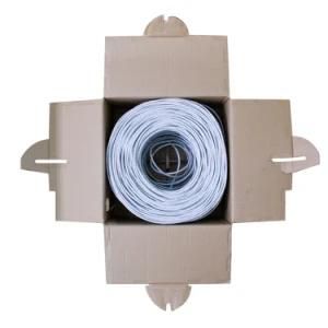 Ntework Cat5e UTP 305m Fluck Pass Grey 0.5mm Copper PVC Electronice