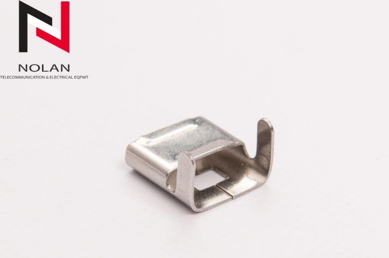 Electric Cable Clamp 304 Stainless Steel Buckles for Banding Strap Stainless Steel Buckle