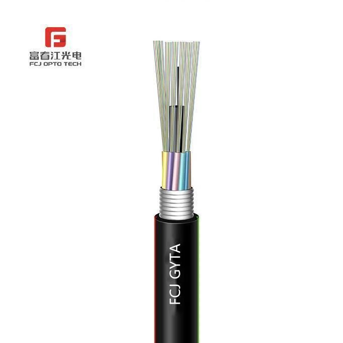 Moisture-Proof Good Price Single Mode Aluminum Tape Armoured GYTA Fiber Optic Cable