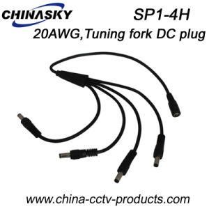 4 Way 20 AWG Power Cable DC Splitter for Cameras (SP1-4H)