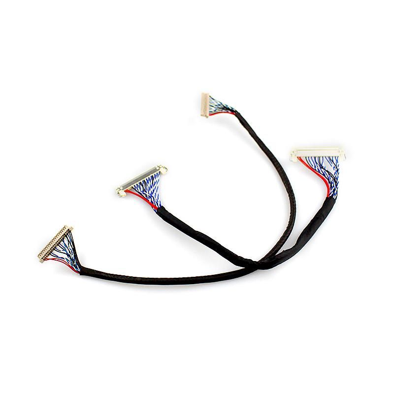 Custom 20pin Lvds Flat Cable for LCD Panel Display