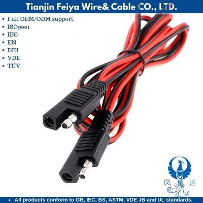 Photovoltaic PV H1z2z2 Flexible Solid PVC Coated Insulated Copper Control Flat Round Coaxial Flat Welding Electrical Electric Wire Solar Cable