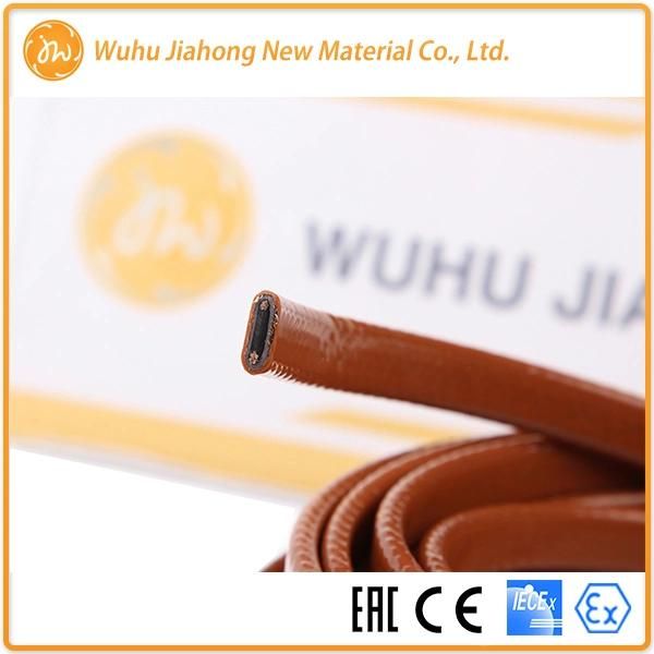 Industrial Pipe Heating Wrap Freeze Protection PTC Heated Wire