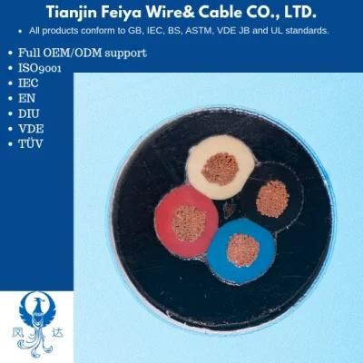 PVC Mine Cable IEC 53 (YZ) Common Use Rubber Sheath Electricl Mining Coal Cable