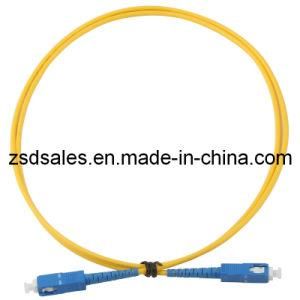 SC/PC Duplex Sm Fiber Optic Patch Cord