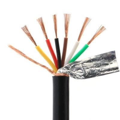 UL2725 Multi Core Shielded Control Cable PVC Insulated Tinned Copper Electrical Wire Cable