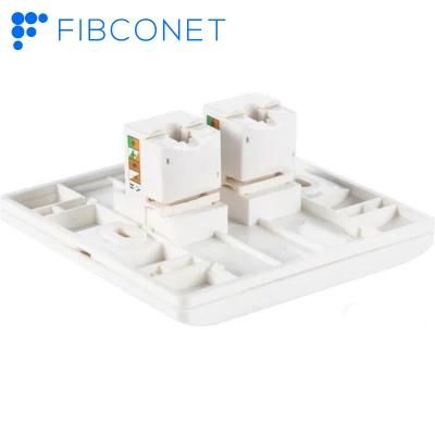 Cat5e CAT6A/Cat7/Cat8 STP UTP FTP RJ45 Rj11 Shielded Network Modular Plug Toolless Network Connectors 8p 8c Keystone Jack