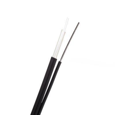 Gjyfxch Indoor/Outdoor 1 2 Cores Bow Type Self-Supporting Wire Drop Fiber Optic Cable