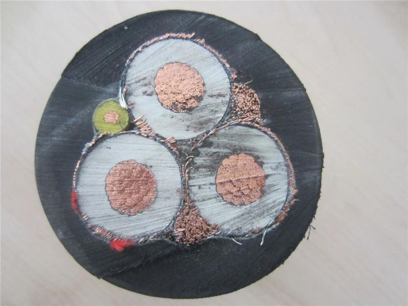 Type SHD-GC Three-Conductor Portable Power Cable, CPE Sheath 8kV Cable