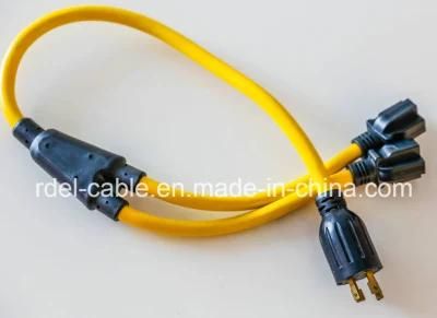 Y Splitter AC Power Cord