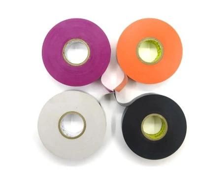 Waterproof Colorful Self-Adhesive High Voltage Electrical Roll Insulating Tape PVC Warning Tape