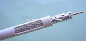 Low Loss Waterproof RG6 Cable Coaxial with Jelly