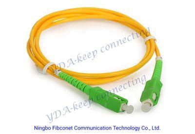 High Quality FTTH Optical Fiber Sc/LC/ LC to Sc/Sc to FC Upc/APC, MPO/Mpt Sm mm Om3 Om4 Multi-Mode Patch Cord